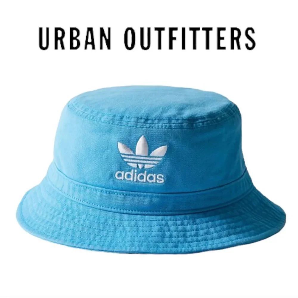 NEW Adidas Originals Blue Soft Denim Bucket Cap Hat